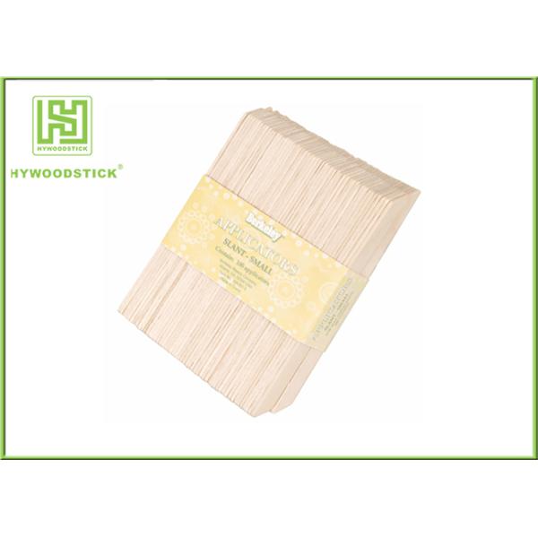 Logo Printable Disposable Wooden Spatulas Wooden Finger Splints For Hospital