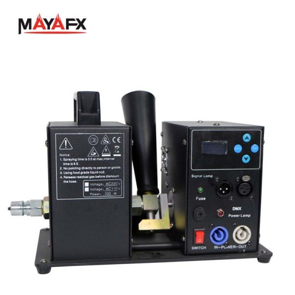 Swing CO2 Jet with 180-Degree Flexible Swing Digital Display and DMX512 Control for Dynamic Air Effects