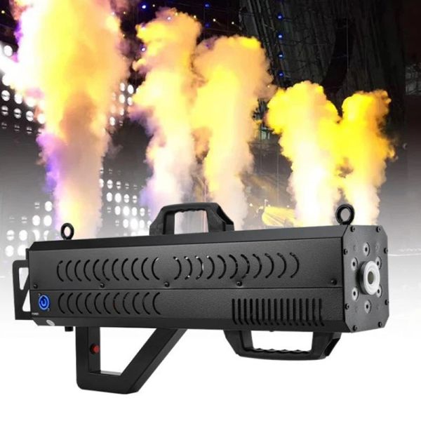 Professional 2000W High-Performance Smoke Gun with Adjustable Smoke Density and Compact Portable Design for Stage Events