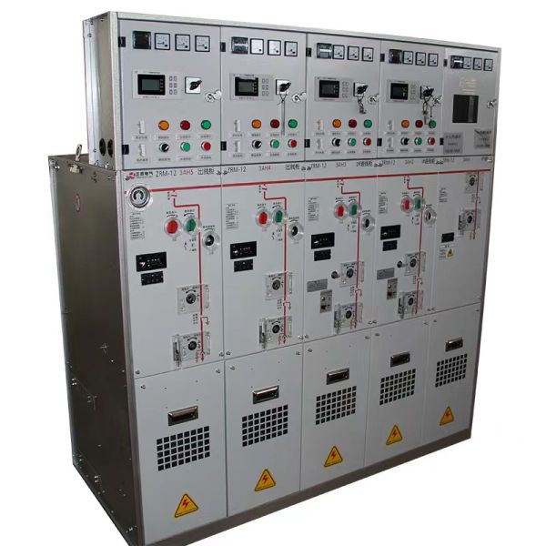 HV Fully Enclosed Ring Main Unit SF6 Air Insulated Switchgear IP65 Protection