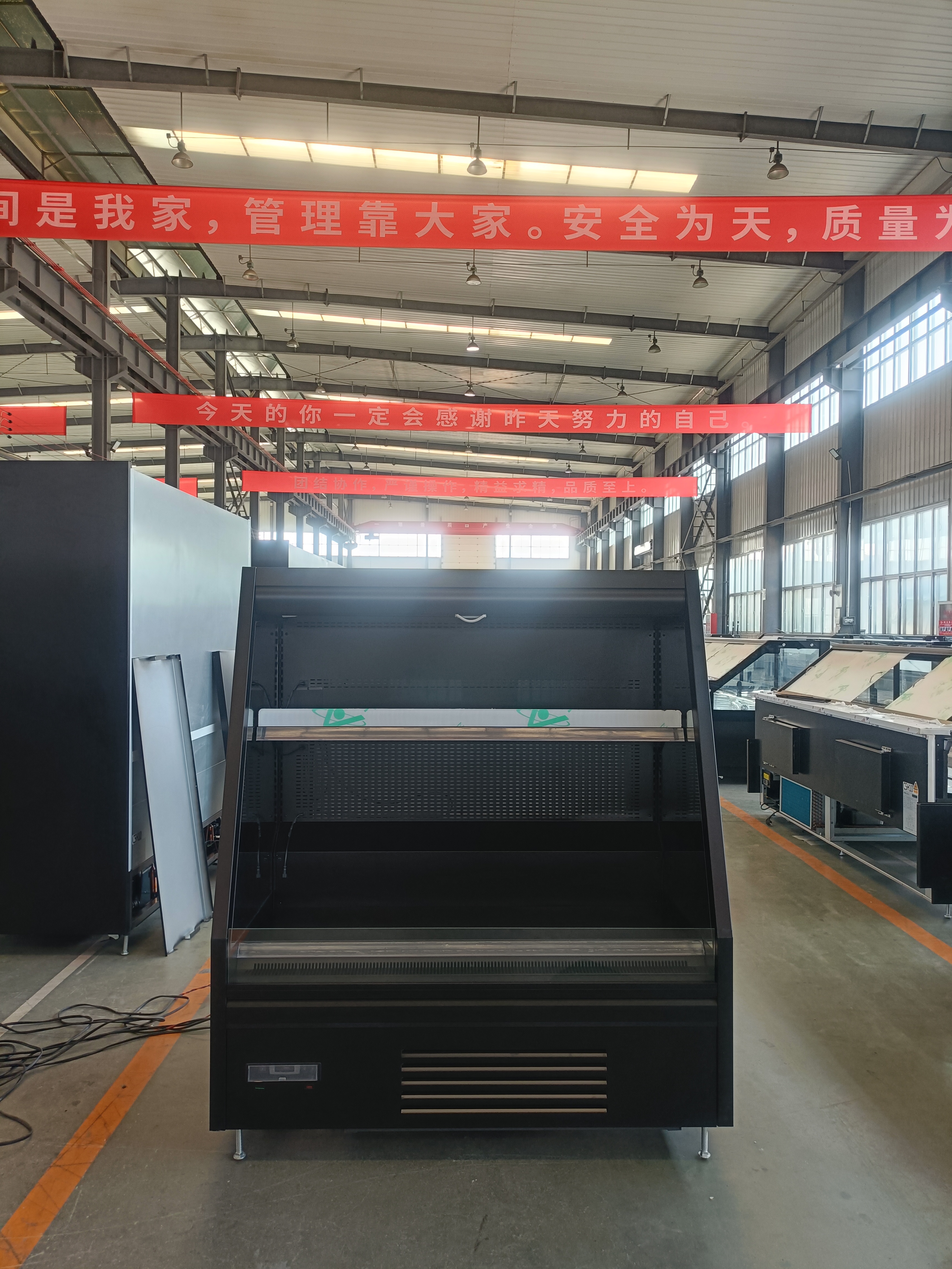 SEMI 1310mm Self-Contained Multideck Display Refrigerator – 740mm Depth, 3 Shelves, LED, SAIWEI EC Fan, Night Blinds