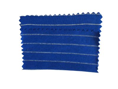 Antistatic Cotton Knitted Fabric ESD Safe Materials 26S/1 Yarn Count ESD T Shirt Fabric