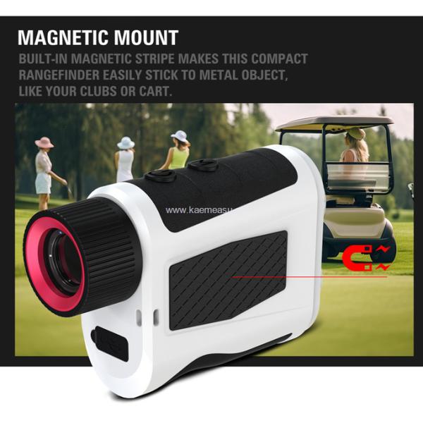 Kaemeasu 1500m Telescopio óptico Golf Medidor de distancia USB Carga 95% Transmisión H1500H