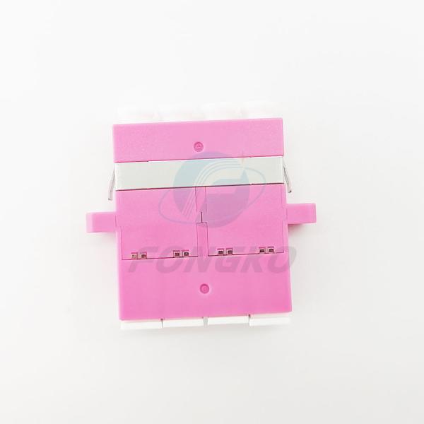 Cabo OM4 multimodo do acoplador de Rose Quad Lc To Lc ao adaptador da fibra ótica
