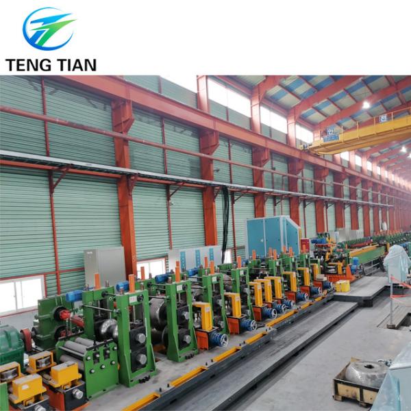 Fully Automatic HF Welding Steel Square Tube Mill 200x200mm
