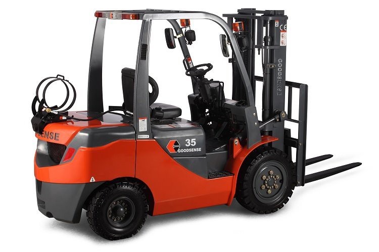 GOODSENSE 3 Ton LPG Forklift With Continuous Power Driving Device And Hydraulic Control