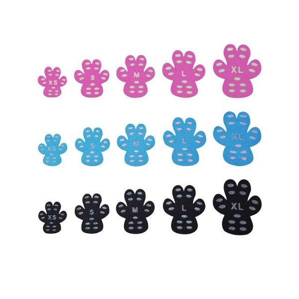 Anti Slip Anti Scald Dog Paw Pad Stickers Customized Paw Pad Traction Stickers