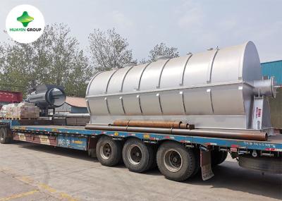 EU Standard Oil Sludge Pyrolysis Plant Huayin Waste Plastic Recycling Plant Batch type
