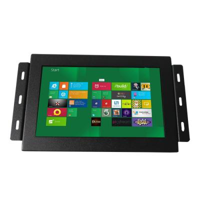 7 monitor do LCD do quadro aberto de HD indicam o ² de 300 Cd/M com entrada de HDMI, preto/cor da prata