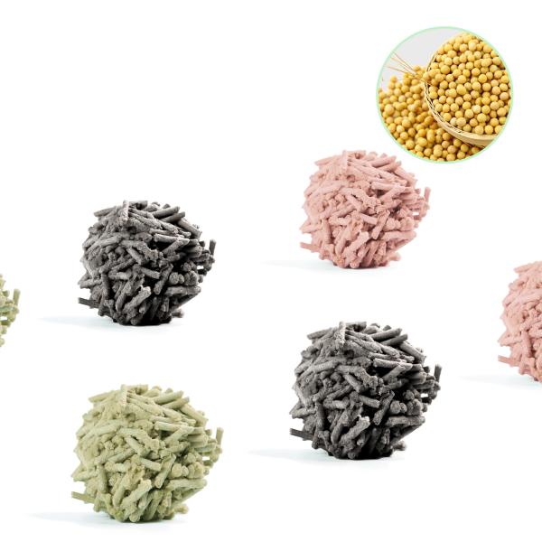 Multi Color Flavor Tofu Cat Litter Super Odor Control Function for OEM/ODM Buyers