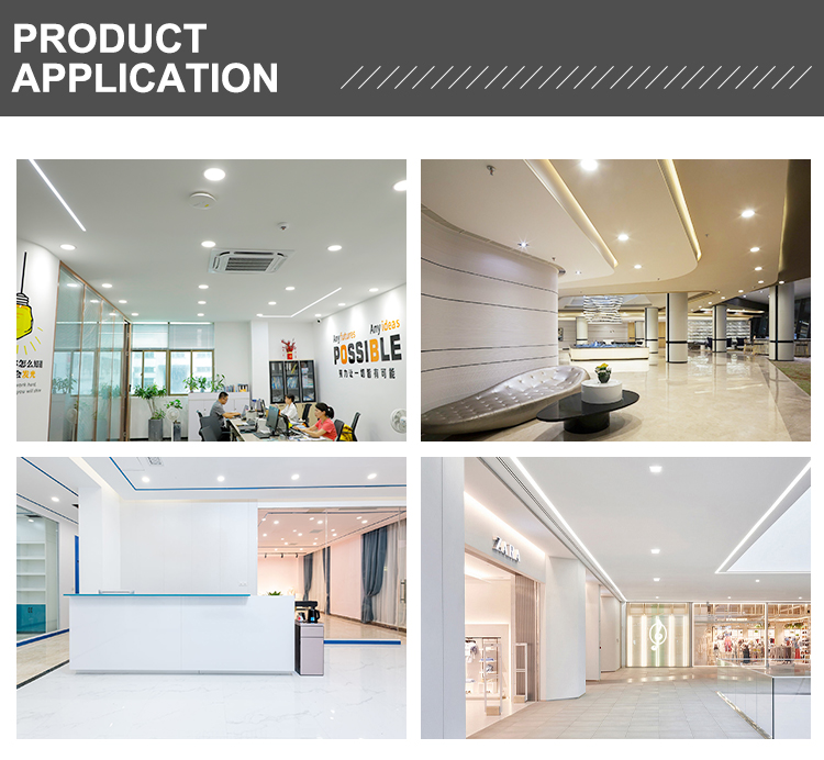 Triac DALI-2 Dimmable LED Panel Downlight with 120 Degrees Beam Angle and 5-Year Warranty for Office Lighting