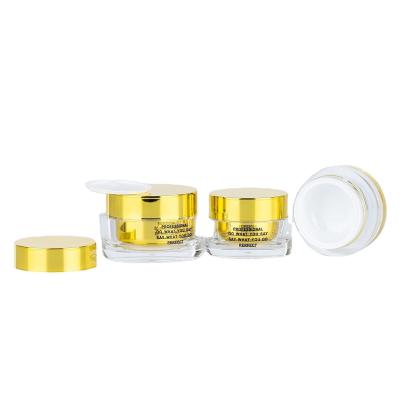 15g 30g 50g Square Acrylic Cream Jar Cosmetic Packing Small Makeup Jars (MC-Y-515)