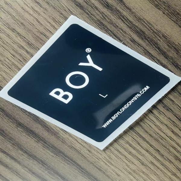 Iron On Fabric Woven Sewing Heat Transfer Clothing Labels Patches For Polo Shirt Personalized