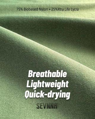 Breathable and Embossed Print Recycled Lycra Fabric for Sustainable Fitness Apparel