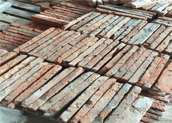Força de dobra alta 240*60*22mm dos tijolos velhos de superfície naturais da parede