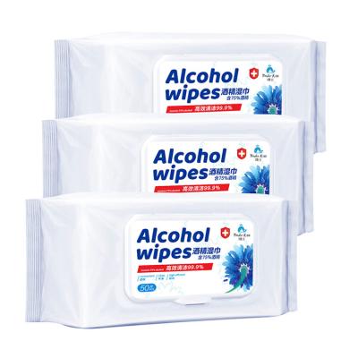 Commercial Alcohol Surface Wipes White  Color CE FDA Certification