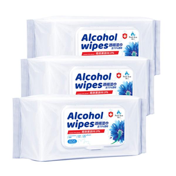 Commercial Alcohol Surface Wipes White  Color CE FDA Certification