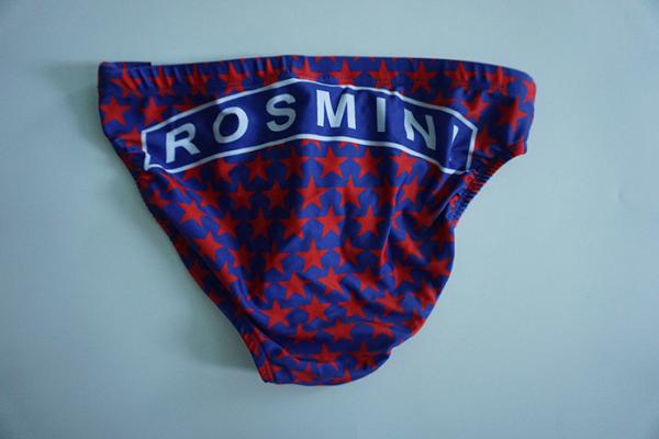 Draw Cord Bikini Bathing Suits For Men , Plus Size Mens Swimwear With Front Lining