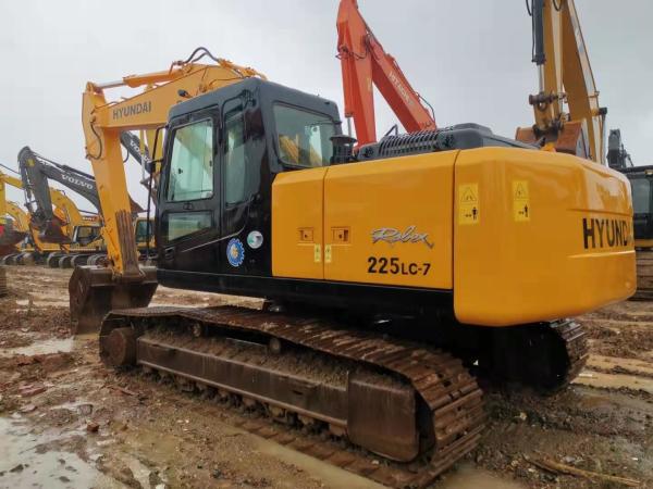 Japan Isuzu Engine 22T R225-7 Used Hyundai Excavator