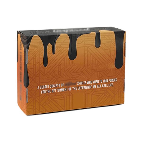 Logotipo personalizado Acceptable Papel negro, cremallera, embalaje ondulado, caja de correo de envío