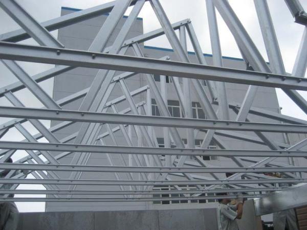 Prefabricated Steel Truss Roofing Building Materials for Industrial Use