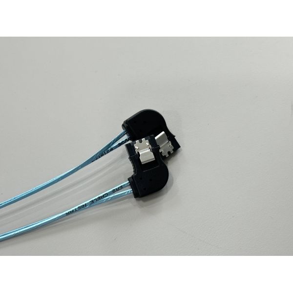 Right-Angle SATA 7Pin High-Speed Data Cable Connector Assembly for Server HDD Signal Transmission
