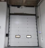 Finger Protection Insulated Sectional Doors Automatic Motor