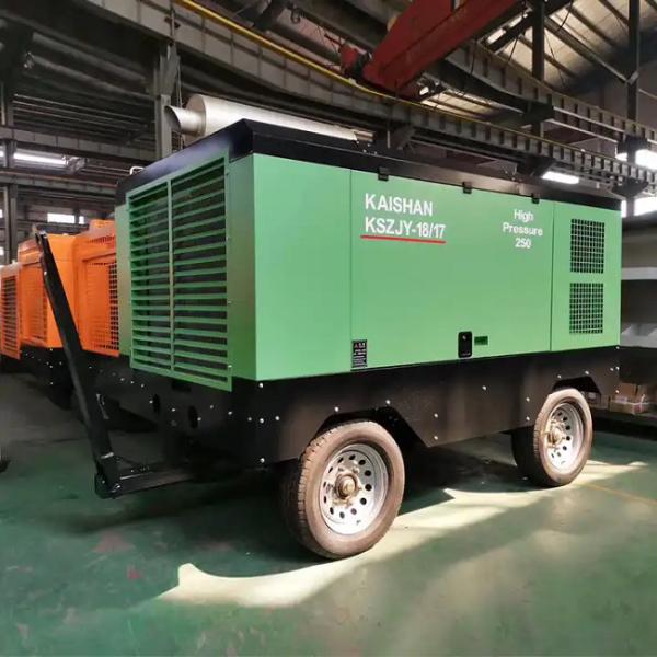 KSZJ-18/17 Diesel Portable Air Compressor 630CFM Capacity