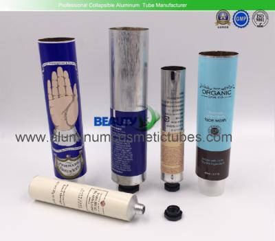 3oz Aluminum Collapsible Tubes Body Skin Care Hand Cream Packaging Non Spill