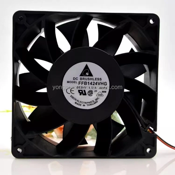 FFB1424VHG 14050 14CM 24V 1.37A Large Air Volume Cooling Fan Violent Inverter Cooling Fan for Industrial Equipment