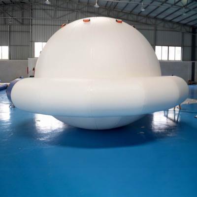 balancim inflável de Saturn da tela do PVC da dupla camada de 0.9mm para o adulto usado no lago