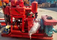 Profondeur 200m Machine de forage pour le forage de trous de forage au noyau avec moteur diesel de 22 ch