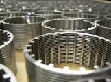 Cestas de alambre de cuña de pulido industrial con tratamiento de borde liso