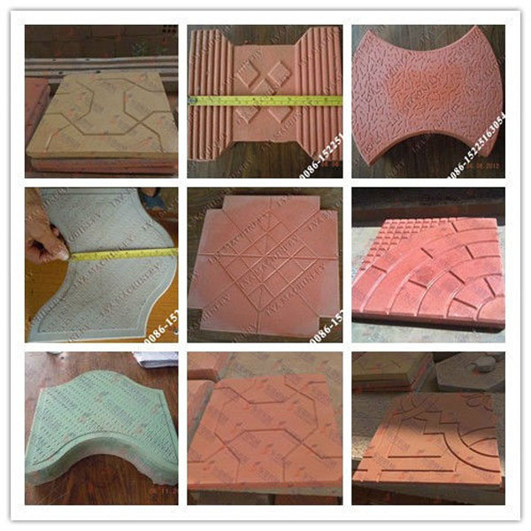 Precast декоративная конкретная пластиковая прессформа Paver для сада