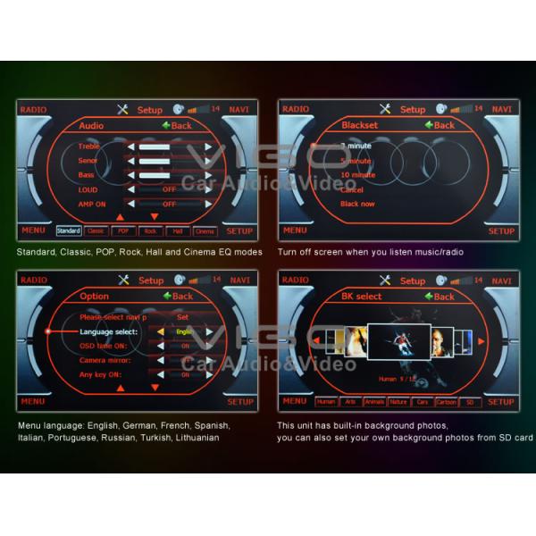 Audi A4 S4 Car Stereo Sat Nav  Multimedia VAA7181