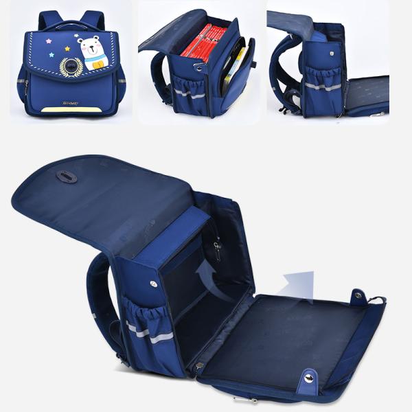 Cartoon Outer Space Kids Backpack Waterproof Childrens School Book Bag