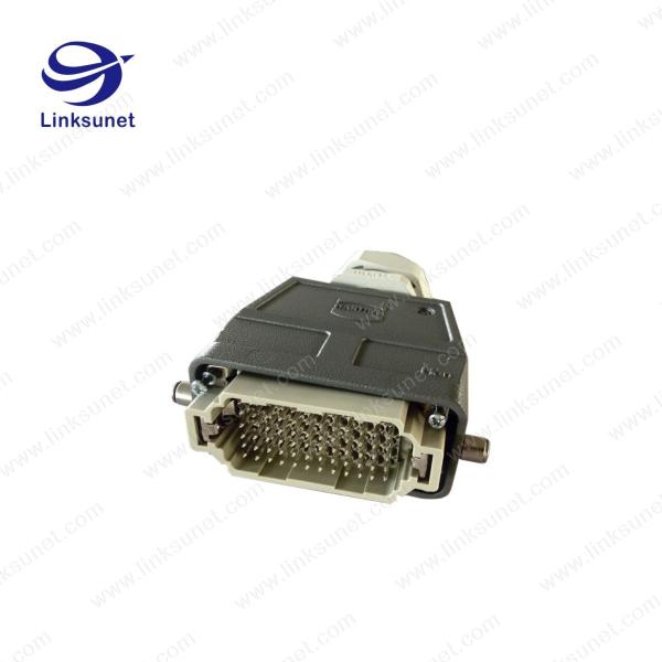 Industrial Harness With Harting Heavy Duty Power Connectors 72P 09160723001
