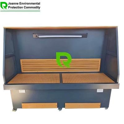 Fireproofing Filter Down Draft Table Grinding Dust Extraction Table