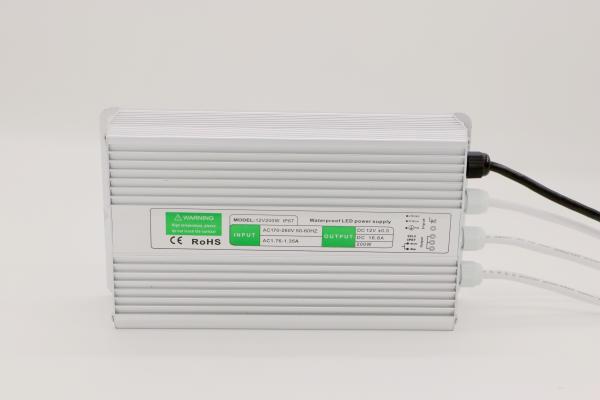 water proof smps 12V16.7A200W single output  SMPS with CE DC12V200W full watt Iron Case for LED Lighting Factory Outlet
