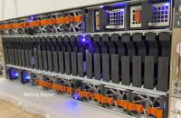 Metal plástico Dell Emc Unity500 armazenamento flash híbrido unificado 4x1,8T