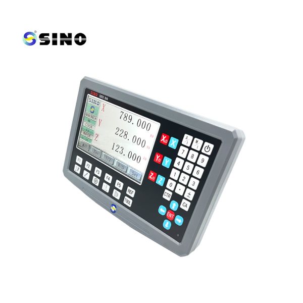 SINO SDS2-3V 3-Axis Digital Readout DRO Kit with High Precision Glass Scale for Lathe Milling Machine IP67 Protection