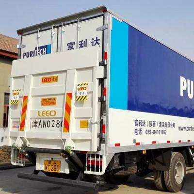 Elevador hidráulico 2000Kg da bagageira de Dongfeng Lorry Tail Lift Trucks With