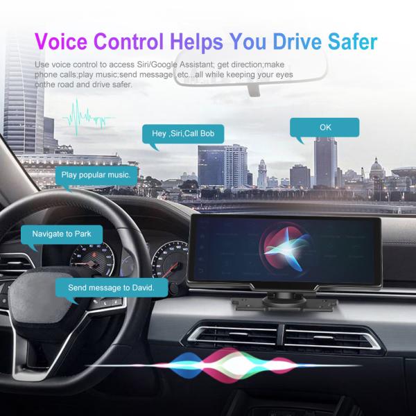 10,26-дюймовый беспроводной медиаплеер 2.5K Android Auto на приборной панели Carplay