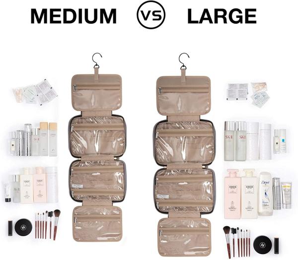 Women Trave Toiletry Bag Organizer Multifunction Shockproof Waterproof Portable
