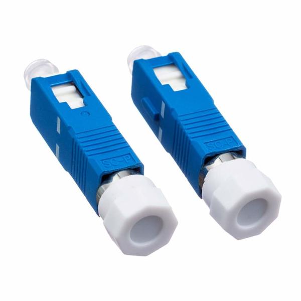 Hybrid Simplex Fiber Optic Adapter SC Male To FC Female SM / MM / APC Optional