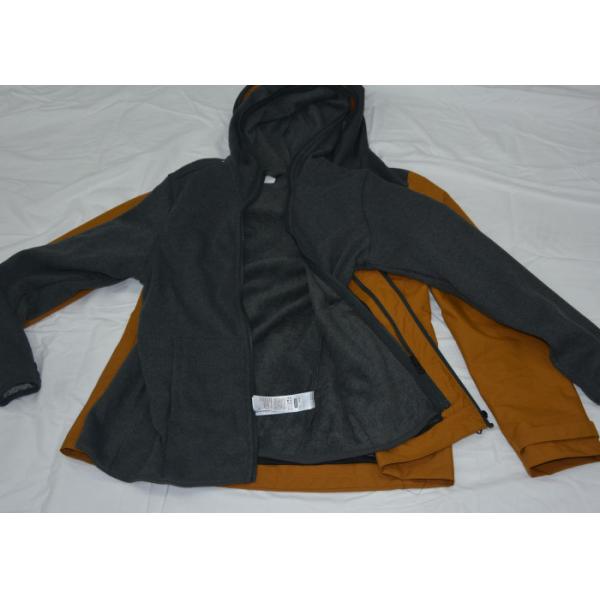Water And Wind Proof Outdoor Clothing Two Pieces Jacket With Hood