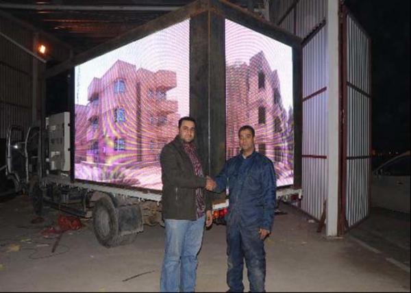 Water-Proof  Mobile LED Screen Truck Led Panel with Panels of 960mmx960mm