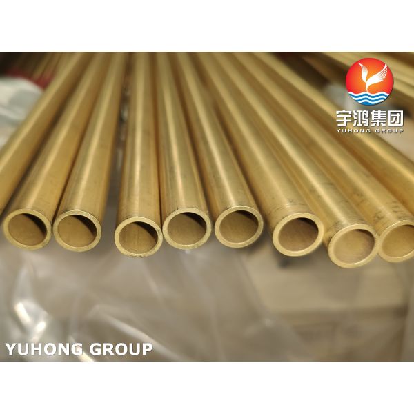 ASTM B111 C68700 Copper Alloy Low Fin Tube for Seawater Cooling Heat Exchangers
