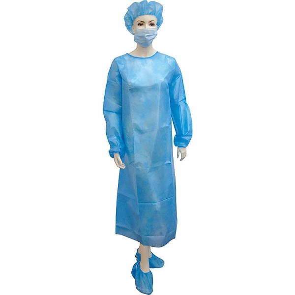 18gsm Dust Proof Anti Alcohol SMS Disposable Surgical Gown
