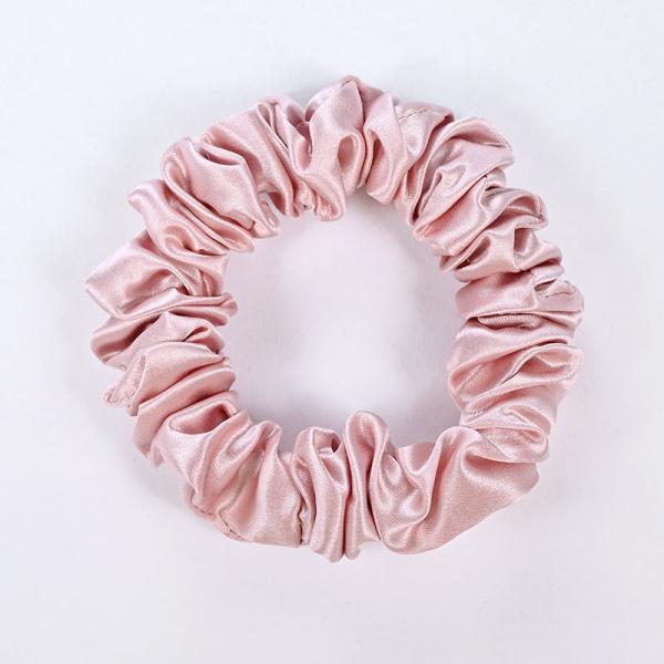 Silk Scrunchies For Hair 100% Mulberry Silk Ties For Curly Hair Scrunchies Prevent Breakage